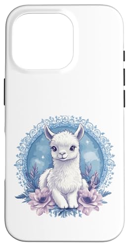 Süßes entzückendes Baby-Lama Hülle für iPhone 16 Pro von Mandanimals Gear