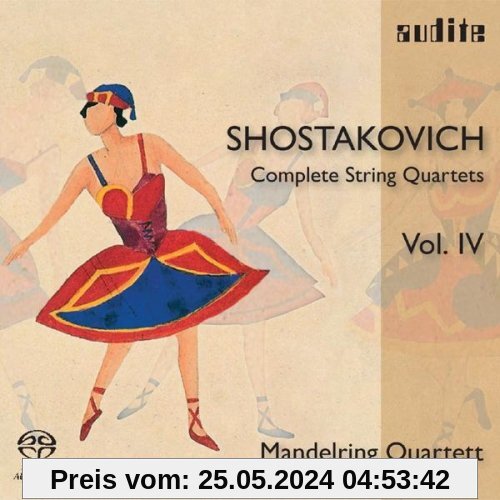 Streichquartette 10,12,14 von Mandelring Quartett
