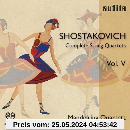 Streichquartette 11,13,15 von Mandelring Quartett