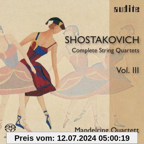 Streichquartette 5,7,9 von Mandelring Quartett