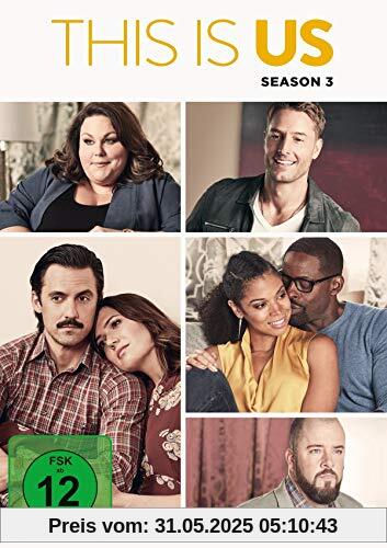 This Is Us - Season 3 [5 DVDs] von Mandy Moore