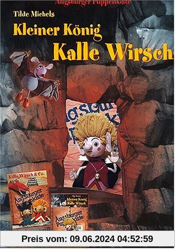 Augsburger Puppenkiste - Kleiner König Kalle Wirsch (+ Bastelbuch) von Manfred Jenning
