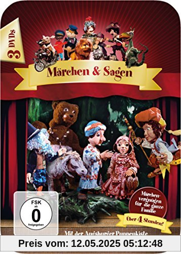 Augsburger Puppenkiste - Märchen und Sagen - Steelbox - 3 DVDs Augsburger Puppenkiste - Märchen und Sagen - Steelbox - 3 DVDs von Manfred Jenning