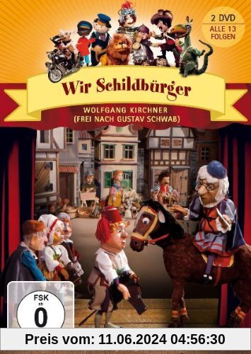 Augsburger Puppenkiste - Wir Schildbürger (Die komplette Serie auf 2 DVDs) von Manfred Jenning