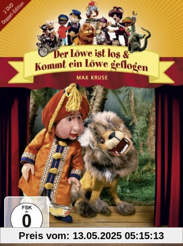 Augsburger Puppenkiste: Der Löwe ist los + Kommt ein Löwe geflogen (Doppel Edition 2 DVDs) von Manfred Jenning