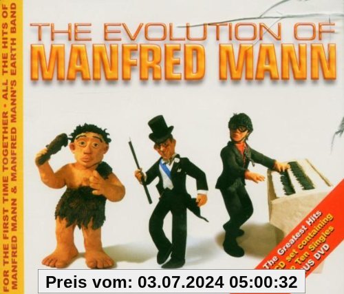 The Evolution of... (Doppel-CD + DVD) von Manfred Mann