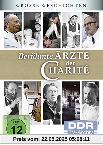 Große Geschichten: Berühmte Ärzte der Charité (DDR TV-Archiv) [4 DVDs] von Manfred Mosblech