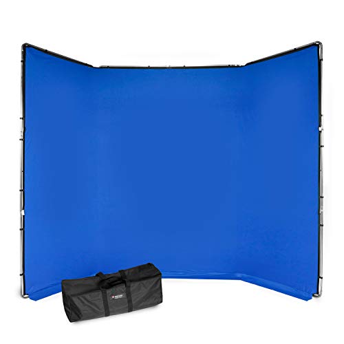 Chroma Key FX 4m x 2.9m Background Kit Blue von Manfrotto