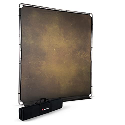 Lastolite by Manfrotto EzyFrame Vintage Hintergrund, 2 x 2,3 m, Oliv von Manfrotto