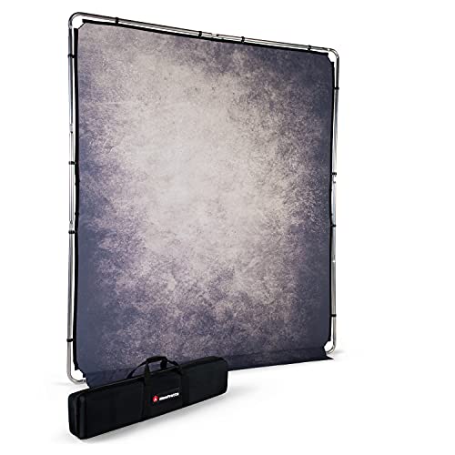 Lastolite by Manfrotto EzyFrame Vintage Hintergrund, 2 x 2,3 m, Rauch von Manfrotto