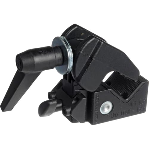 Manfrotto 035 Superclamp Universal Befestigungs-Mechanismus (Aluminium) schwarz von Manfrotto