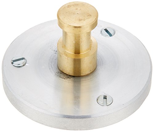 Manfrotto 208 Adapterplattform 1 cm (3/8 Zoll) mit Bolzen 1,6 cm (5/8 Zoll) von Manfrotto