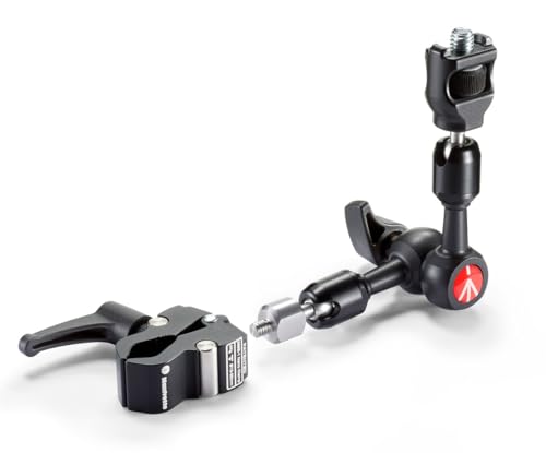 Manfrotto 244 Micro Friktionsarm Kit: & Verdrehschutz & Nano Clamp von Manfrotto