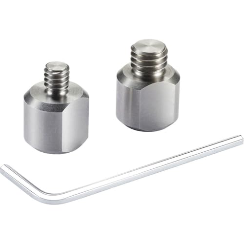 Manfrotto 244 adpt3814 3/8 und 1/4-Zoll-Adapter (Silber) von Manfrotto