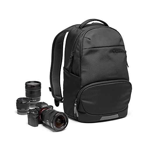 Manfrotto Advanced Active III Kamera- und Laptop-Rucksack, für Reflex- und Spiegellose Kameras mit Objektiven, Austauschbare Gepolsterte Fächer und Stativbefestigung von Manfrotto