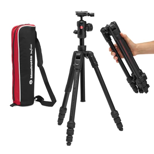 Manfrotto Befree Advanced AS, Kamerastativ, Drehverschluss, kompatibel mit Arca-Swiss, tragbares, kompaktes Reisestativ-Set, Kugelkopf, Aluminium-Stativ für DSLR, spiegellose Kameras, Kamerazubehör Manfrotto Befree Advanced AS, Kamerastativ, Drehverschluss, kompatibel mit Arca-Swiss, tragbares, kompaktes Reisestativ-Set, Kugelkopf, Aluminium-Stativ für DSLR, spiegellose Kameras, Kamerazubehör von Manfrotto
