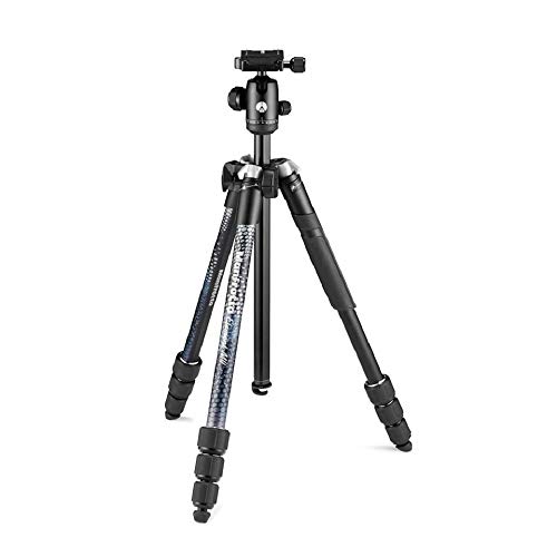 Manfrotto Element MII Kamerastativ, Aluminium Reisestativ mit Kugelkopf und Tragetasche, für DSLR, CSC und Kompaktkameras, Fotozubehör für Content Creation und Video-Blogs von Manfrotto