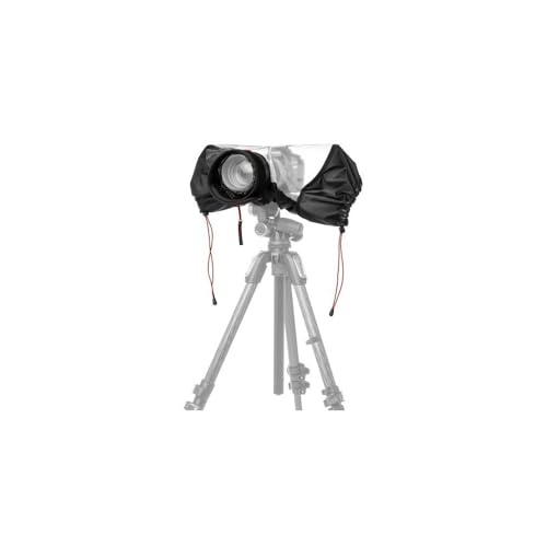 Manfrotto MB PL-E-702 Pro-Light Kamera Regenschutz für DSLR-Kameras, auch für Spiegelreflexkameras mit Professionellem Objektiv, Wasserdicht, Schutz vor Staub und Regen - Schwarz/Anthrazit von Manfrotto