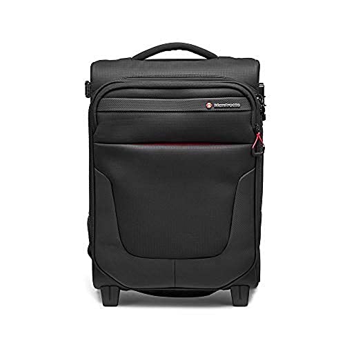 Manfrotto MB PL-RL-A50 Reloader Air 50 Professionelle Foto-Rolltasche für DSLR, Reflex, CSC Premium Kameras, Trolly für bis zu 2 Kameras und Objektive, mit einer 15" Tasche für PC und Dokumententasche von Manfrotto