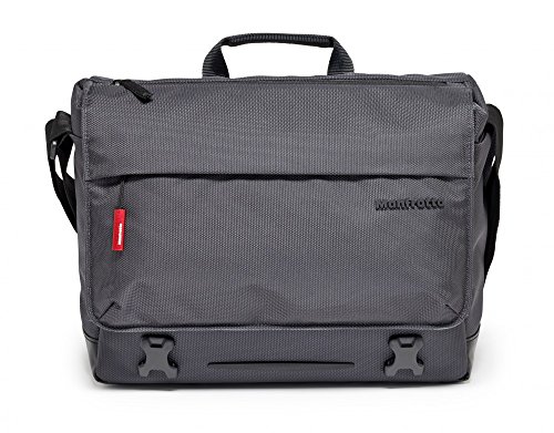 Manfrotto Manhattan Messenger-Tasche Speedy 10, Mehrzweckrucksack, für den Transport von Kamera und Zubehör, aus wasserabweisendem Material, Fotorucksack mit PC- und Tablet-Fach, mit Stativ-Halterung von Manfrotto