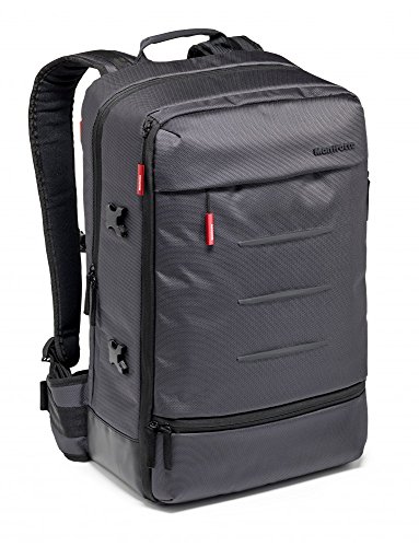 Manfrotto Manhattan Rucksack Mover-50, Mehrzweckrucksack, für den Transport von Kamera und Zubehör, aus wasserabweisendem Material, Fotorucksack mit PC- und Tablet-Fach, mit Stativ-Halterung von Manfrotto