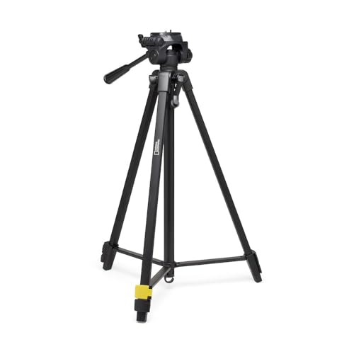 Manfrotto National Geographic NG Big TPNGPT002, 3-Wege-Kopf, Aluminiumlegierung, Schwarz, Stativ, Fotostativ, für DSLR, Spiegelreflexkamera, Smartphone, bis zu 3 kg, 1,6 m Höhe Manfrotto National Geographic NG Big TPNGPT002, 3-Wege-Kopf, Aluminiumlegierung, Schwarz, Stativ, Fotostativ, für DSLR, Spiegelreflexkamera, Smartphone, bis zu 3 kg, 1,6 m Höhe von Manfrotto