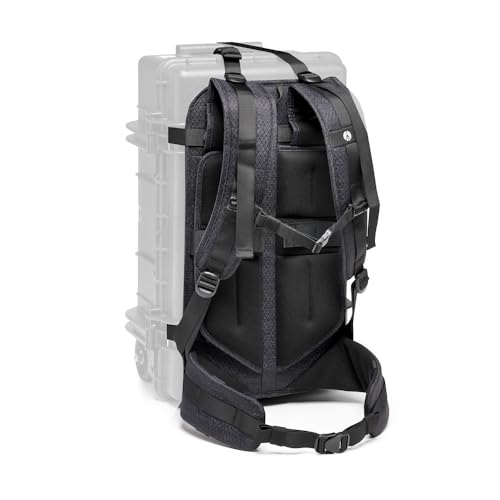 Manfrotto PRO Light Tough Chest Strap, Kompatibel mit Manfrotto Tough Hard Case, Brustgurt und Gürtel mit Gepolstertem Rücken, Wasserabweisend von Manfrotto