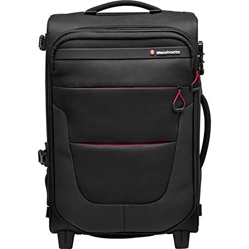 Manfrotto Switch-55 Pro Light 2-in-1 Trolley und Kamerarucksack, Rucksack für Camcorder, DSLR Kameras, Platz für bis zu 2 Kameragehäuse und Objektive, Tasche für 17-Zoll-PC und Dokumententasche von Manfrotto