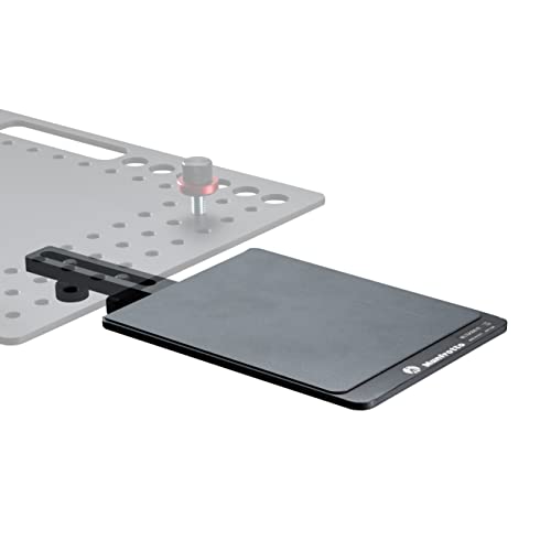 Manfrotto TetherGear Mouse Deck, Zubehör für PC-Halter, Externes Mauspad für Aluminium-Laptop-Halter, Konfiguration für Links- oder Rechtshänder, 32 cm x 15 cm, MLTSA2001B von Manfrotto