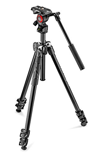 Manfrotto mk290lta3-v Kit 290 Leichtes Stativ mit Video-Fluidkopf, schwarz von Manfrotto