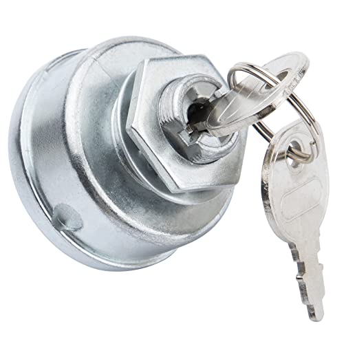 Mangwany Zündstarter Motorschalter mit Schlüssel kompatibel mit MTD Husqvarna Rasenmäher 725–0267 725–0267A 925–0267 von MangWany