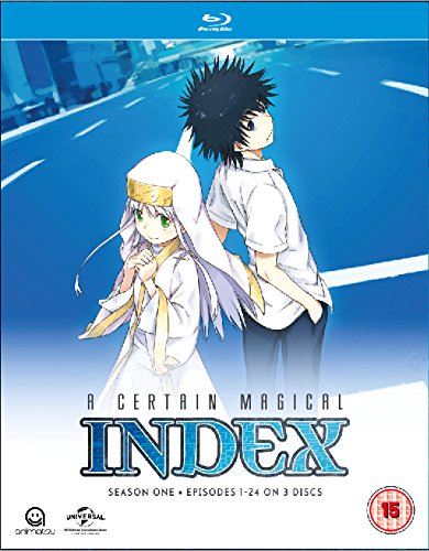 A Certain Magical Index Complete Season 1 Collection (Episodes 1-24) Blu-ray [UK Import] von Manga Entertainment