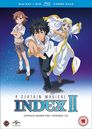 A Certain Magical Index Complete Season 2 Collection (Episodes 1-24) Blu-ray/DVD Combo von Manga Entertainment