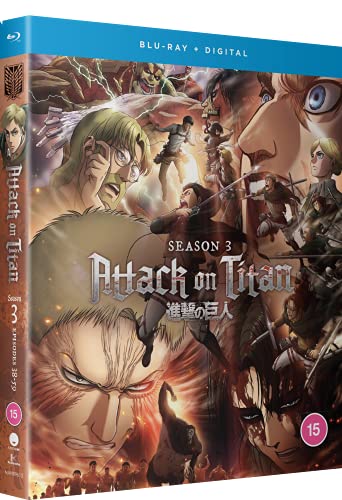 Attack on Titan - Complete Season 3 [Blu-ray] [4 DVDs] von Manga Entertainment