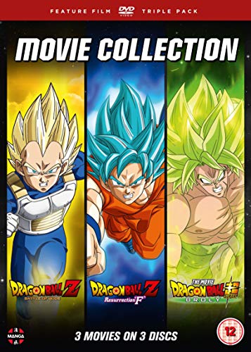 Dragon Ball Movie Trilogy (Battle Of Gods, Resurrection F , Broly) [DVD] von Manga Entertainment