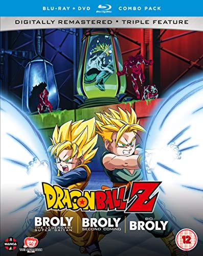 Dragon Ball Z Movie Collection Five: The Broly Trilogy - DVD/Blu-ray Combo von Manga Entertainment