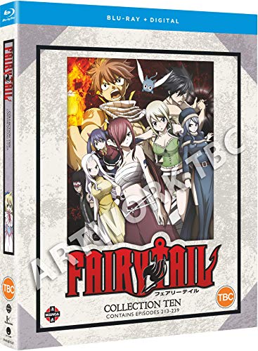 Fairy Tail Collection 10 (Episodes 213-239) Blu-ray von Manga Entertainment