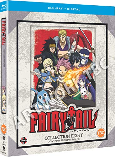 Fairy Tail Collection 8 (Episodes 165-187) [Blu-ray] von Manga Entertainment