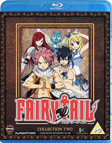 Fairy Tail: Collection 2 (Episodes 25-48) [Blu-ray] [UK Import] von Manga Entertainment