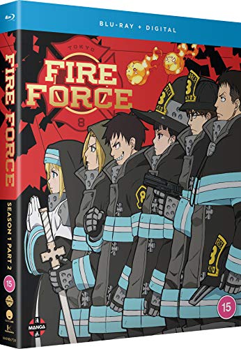 Fire Force Season 1 Part 2 (Episodes 13-24) [Blu-ray] von Manga Entertainment