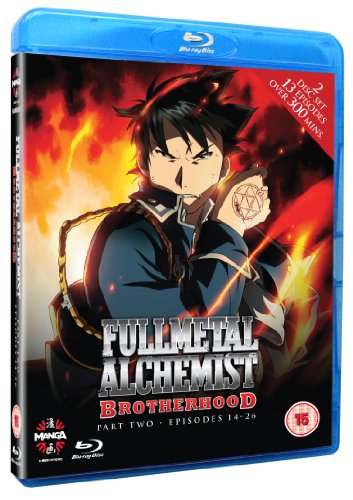 Fullmetal Alchemist Brotherhood Vol 2 (Eps 14-26) [Blu-ray] von Manga Entertainment