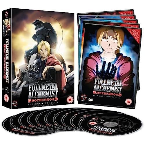 Fullmetal Alchemist: Brotherhood - Complete Series Collection (Episodes 1 - 64) [10 DVDs] [UK Import] von Manga Entertainment
