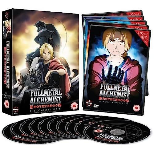Fullmetal Alchemist: Brotherhood - Complete Series Collection (Episodes 1 - 64) [10 DVDs] [UK Import] von Crunchyroll