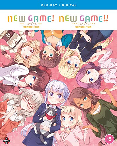 NEW GAME! + NEW GAME!! - Seasons 1 and 2 - Blu-ray + Free Digital Copy von Manga Entertainment