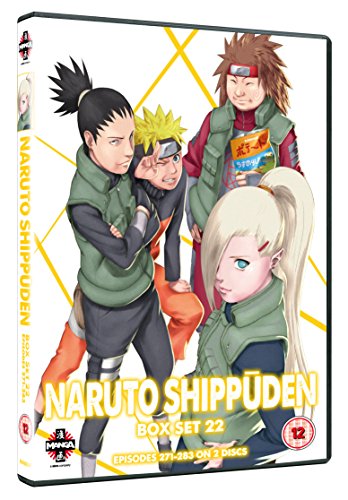 Naruto Shippuden Box Set 22 (Episodes 271-283) [2 DVDs] von Manga Entertainment