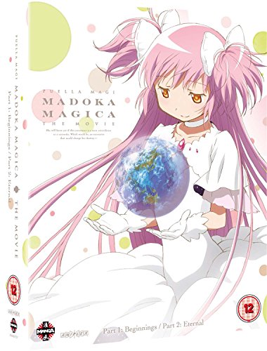 Puella Magi Madoka Magica The Movie: Part 1 and Part 2 - Beginnings/Eternal Blu-ray von Manga Entertainment