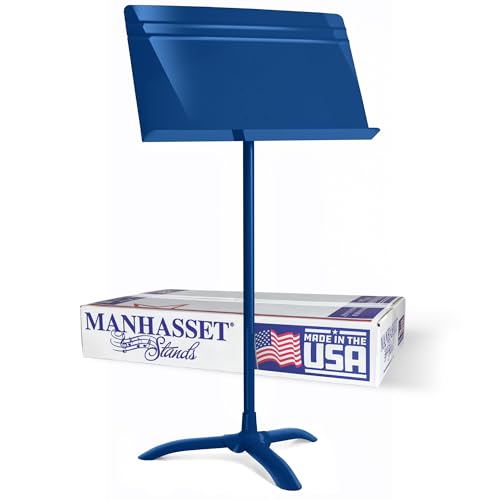 Manhasset Symphony Notenpult (blau) 4801-B von Manhasset