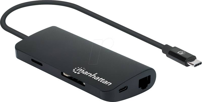 MANHATTAN 152372 - Dockingstation/Port Replicator, USB 3.0 Typ-C von Manhattan