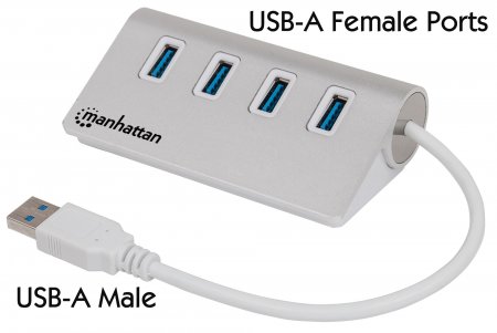 MANHATTAN 4-Port USB 3.0 Hub MANHATTAN 4-Port USB 3.0 Hub von Manhattan