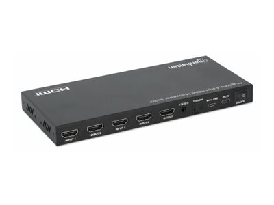 MANHATTAN 4K 30Hz 4-Port HDMI Multiviewer Switch von Manhattan